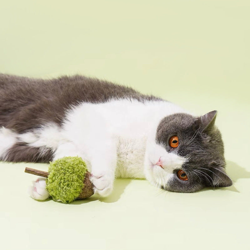 Acorn Plush Catnip Toys