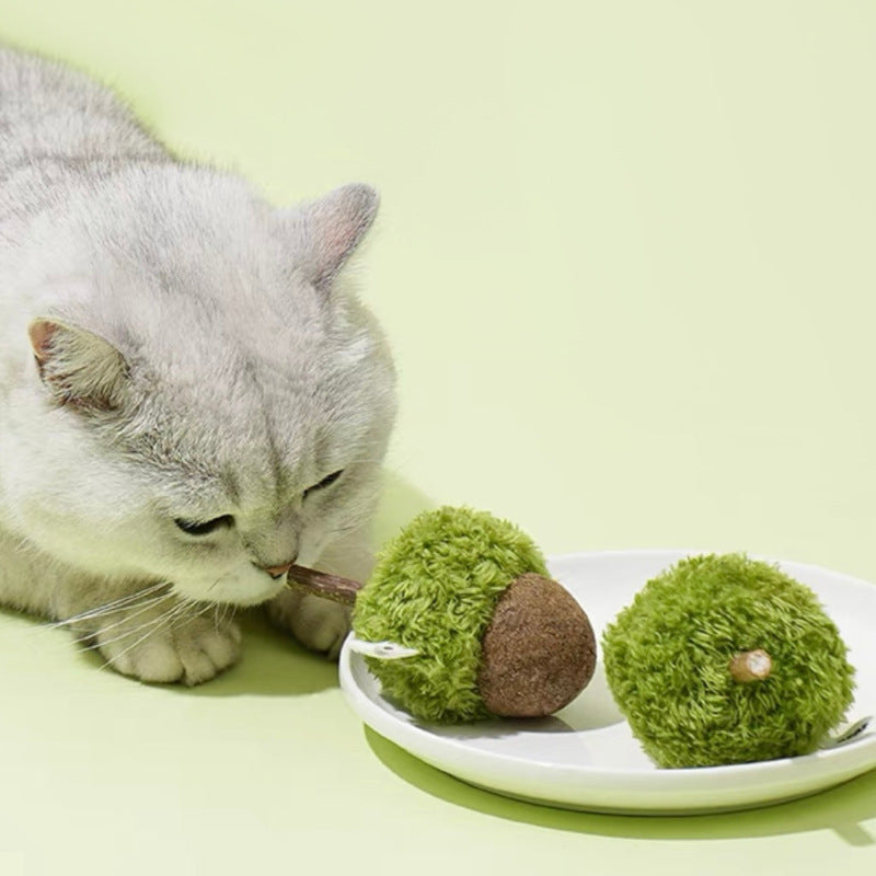 Acorn Plush Catnip Toys