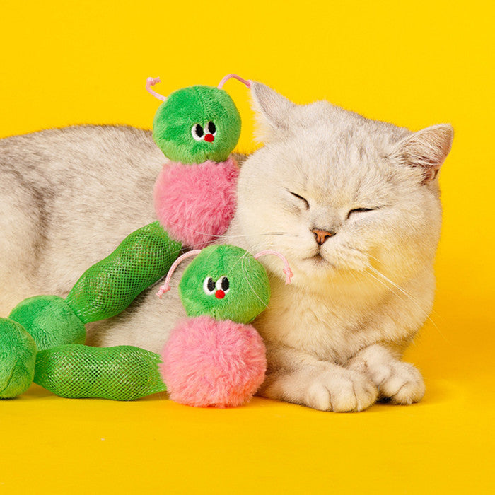 Cute Caterpillar Catnip Toy