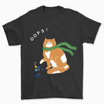 Cheeky Christmas Cat T-Shirt