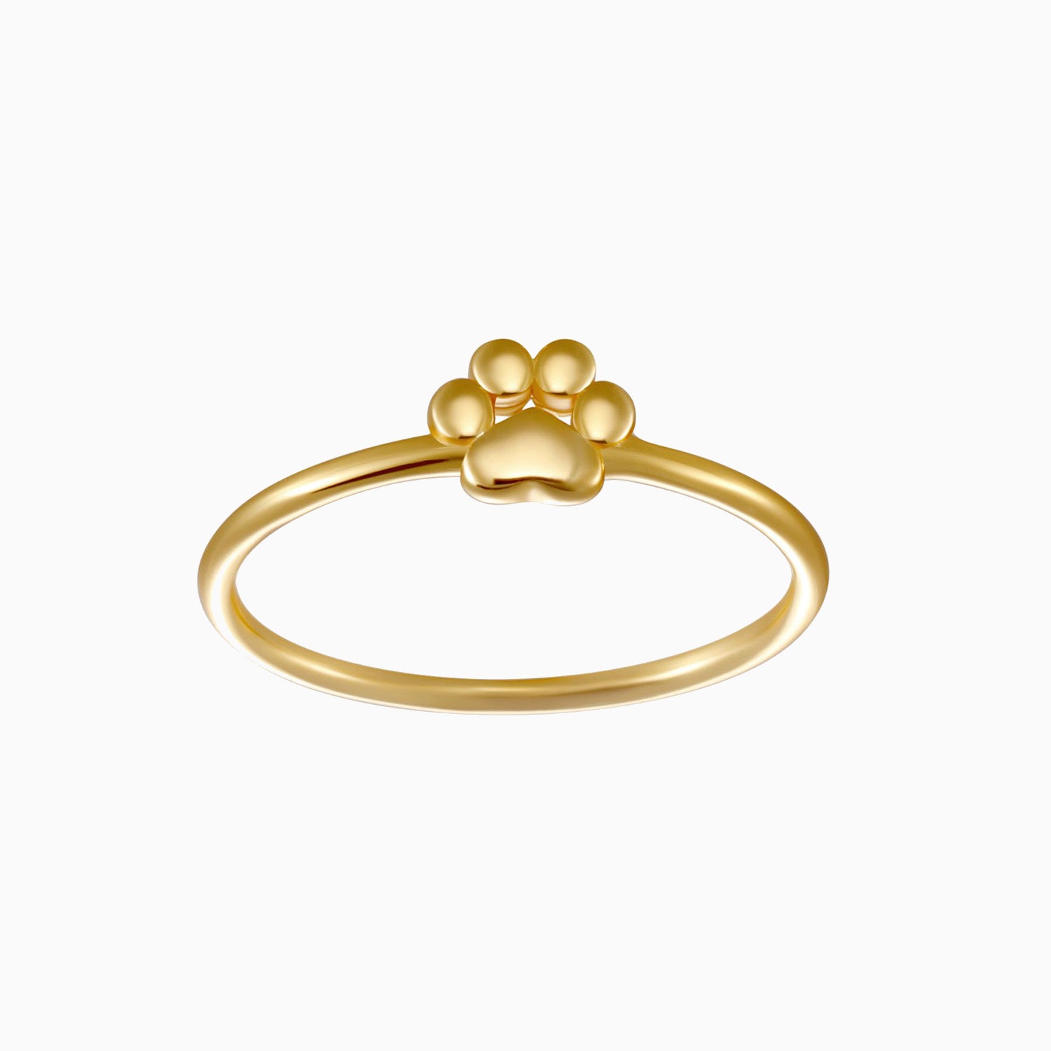 Personalized Paw Ring