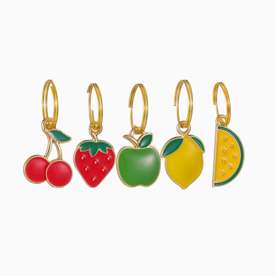 Fruit Collar Charm Set