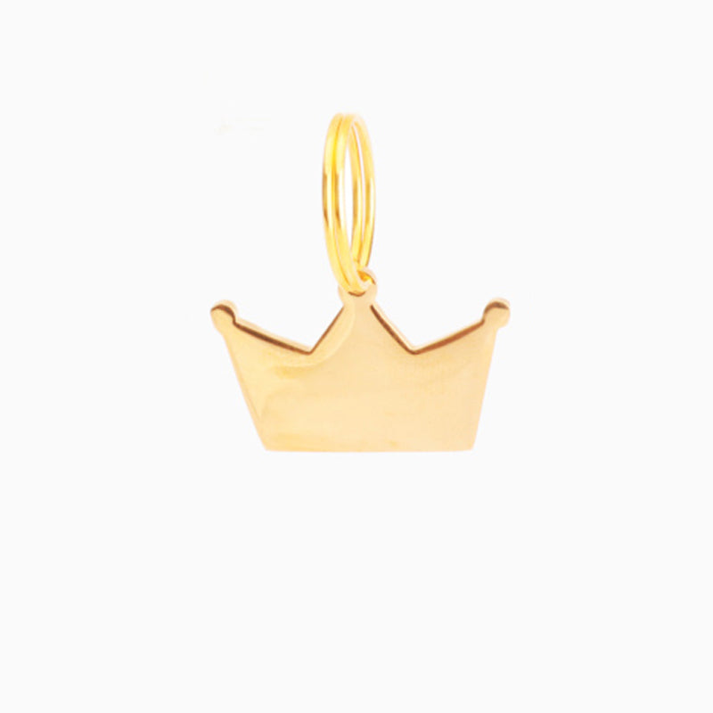 Crown Pet ID Tag