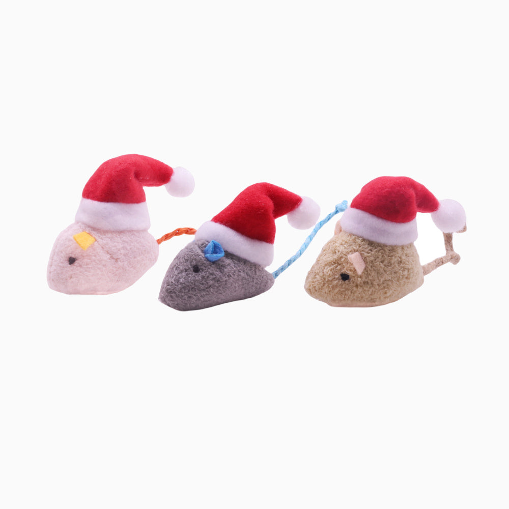 Magical Christmas Mice Catnip Toys