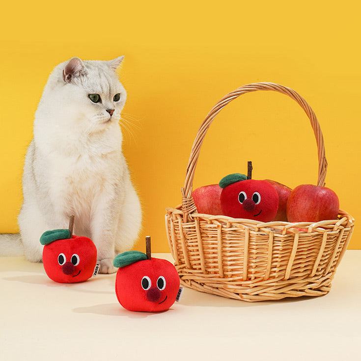 Red Apple Catnip Toys