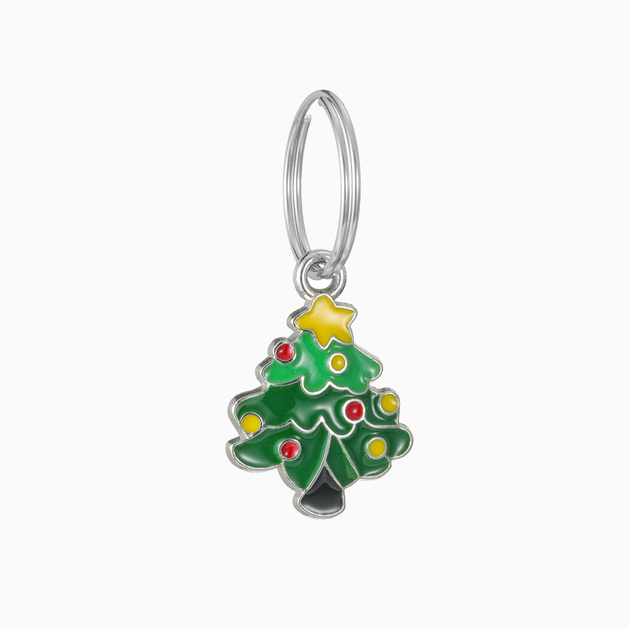 Christmas Collar Charm Set (Silver)