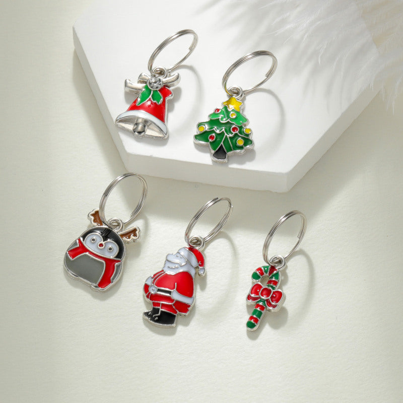 Christmas Collar Charm Set (Silver)