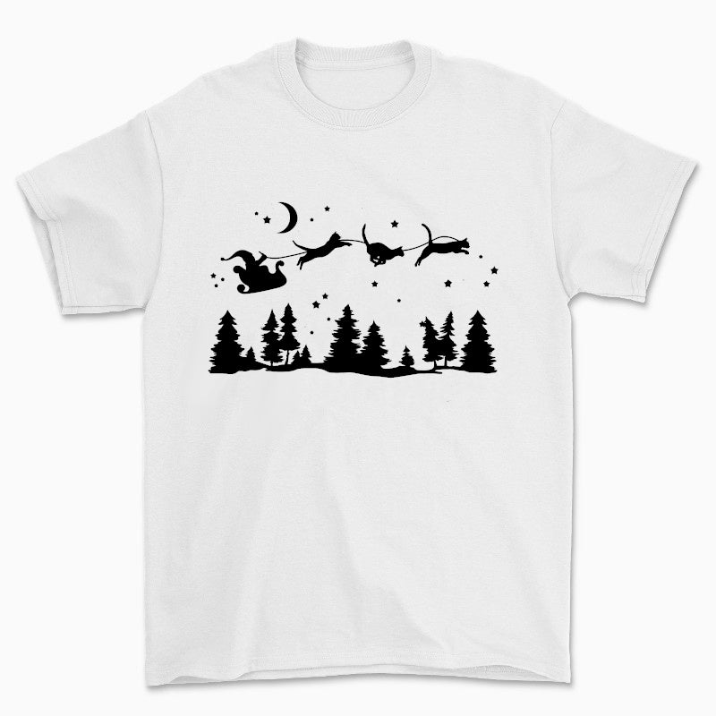 Magical Kitty Sleigh Bells T-Shirt