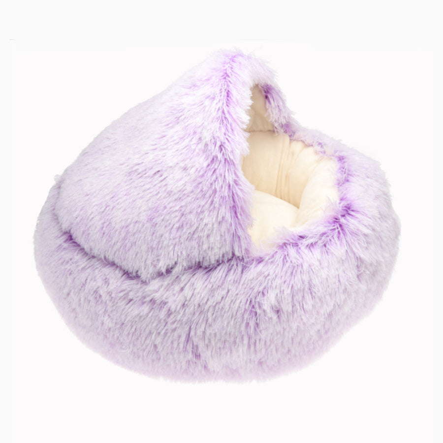 Taro Latte Calming Cat Bed Nest | Pawsome Couture®