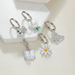 White Collar Charm Set