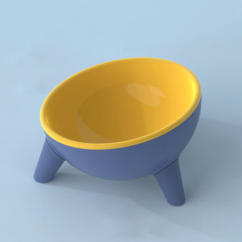 Colorful Tilted Tripod Pet Bowl