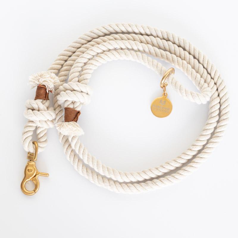 Natural Cotton Rope Dog Leash