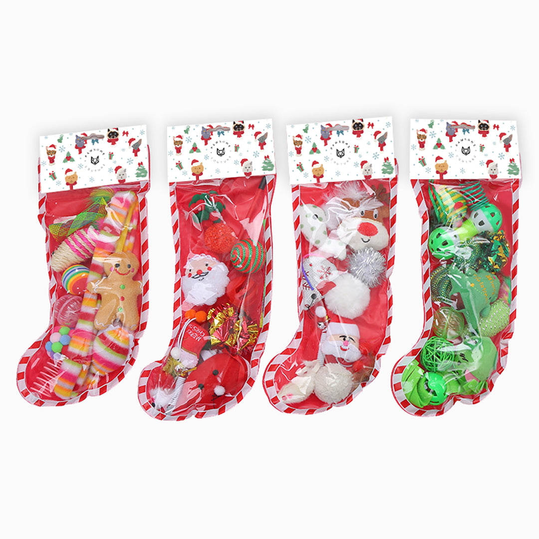 Cat Surprise Stockings Fun Interactive Cat Toys by Pawsome Couture