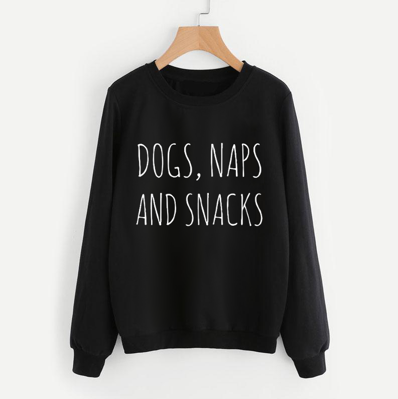 Dogs, Naps & Snacks Sweatshirt - Pawsome Couture