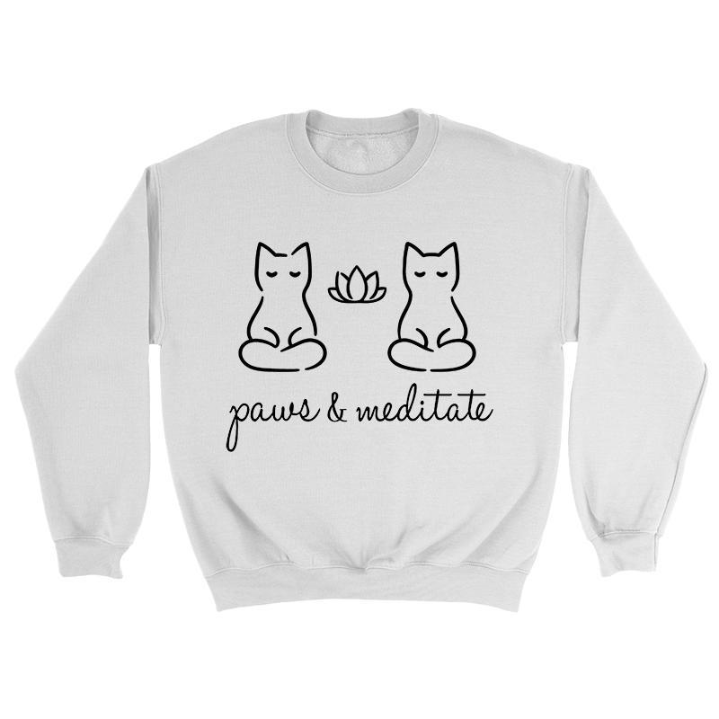 Paws & Meditate Sweatshirt - Pawsome Couture