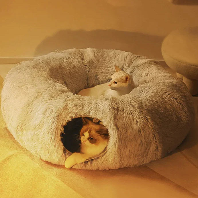 Collapsible Cat Tunnel Bed