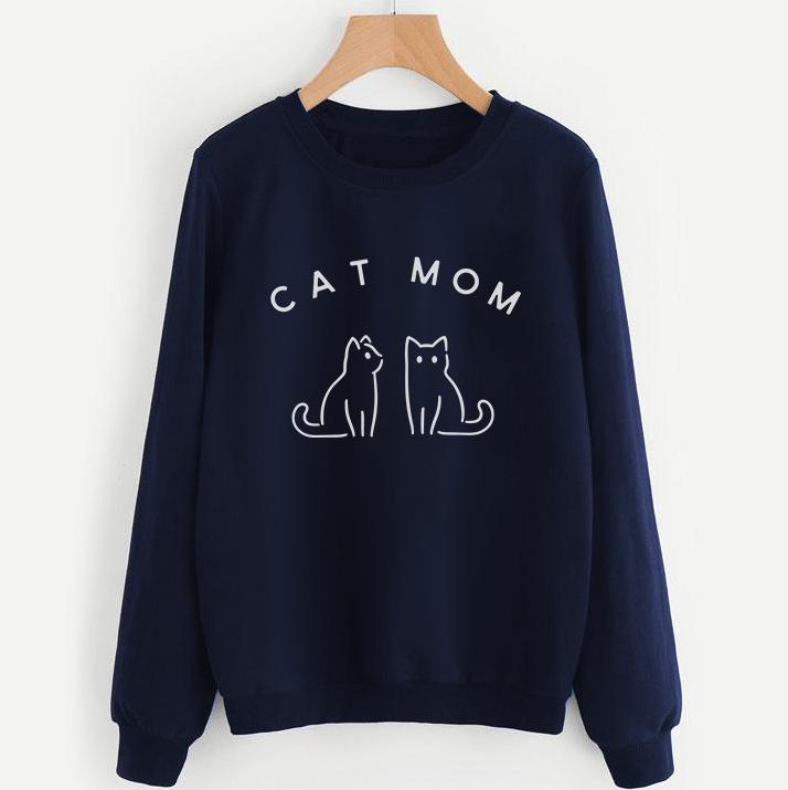 Ultimate Cat Mom Sweatshirt Heather Gray M Sweatshirt by Pawsome Couture